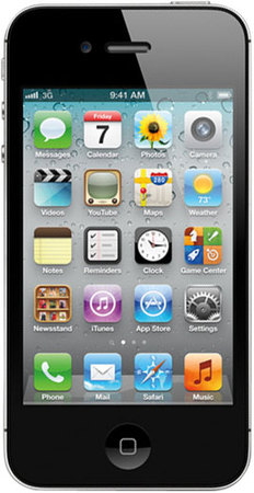 Смартфон APPLE iPhone 4S 16GB Black - Омск