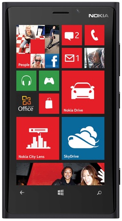 Смартфон NOKIA Lumia 920 Black - Омск