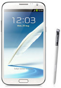 Смартфон Samsung Samsung Смартфон Samsung Galaxy Note II GT-N7100 16Gb (RU) белый - Омск